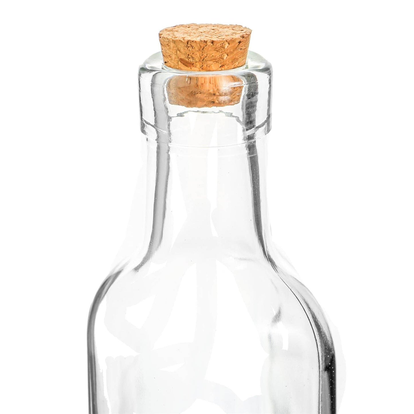 Olive Oil Pourer Bottle with Cork Lid - 500ml