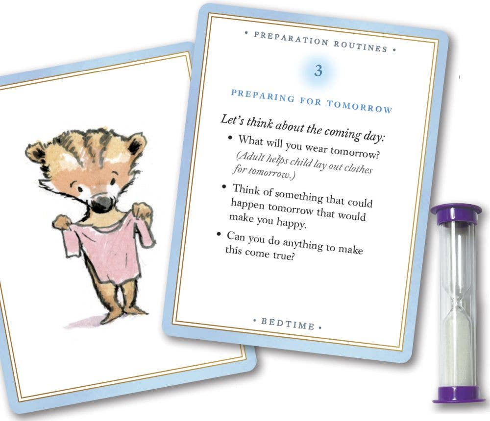 Bedtime Centering Cards