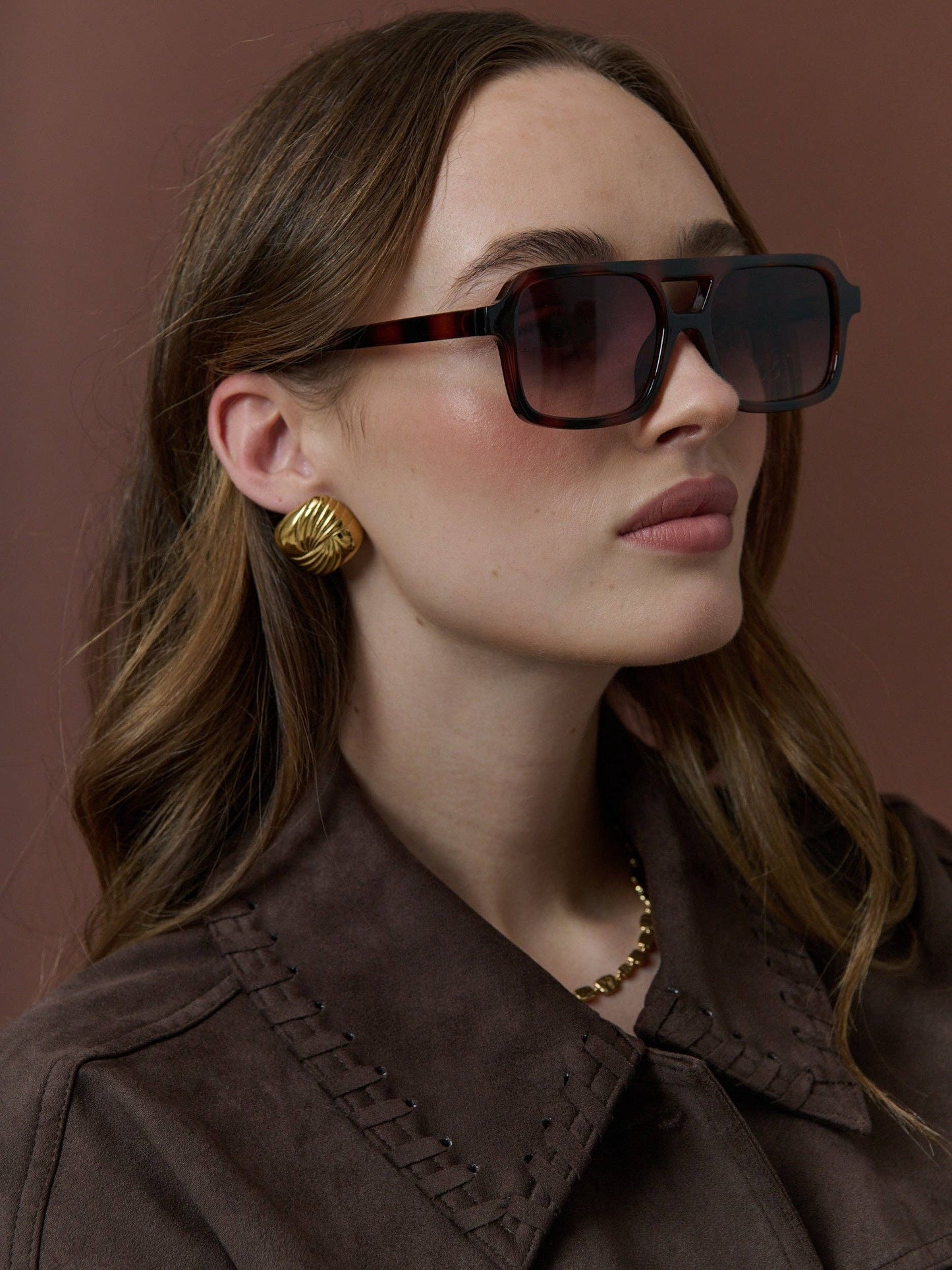 Harrow Square Aviator Sunglasses