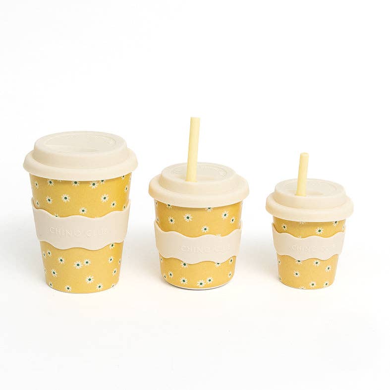 Babychino Keep Cup - Yellow Daisy