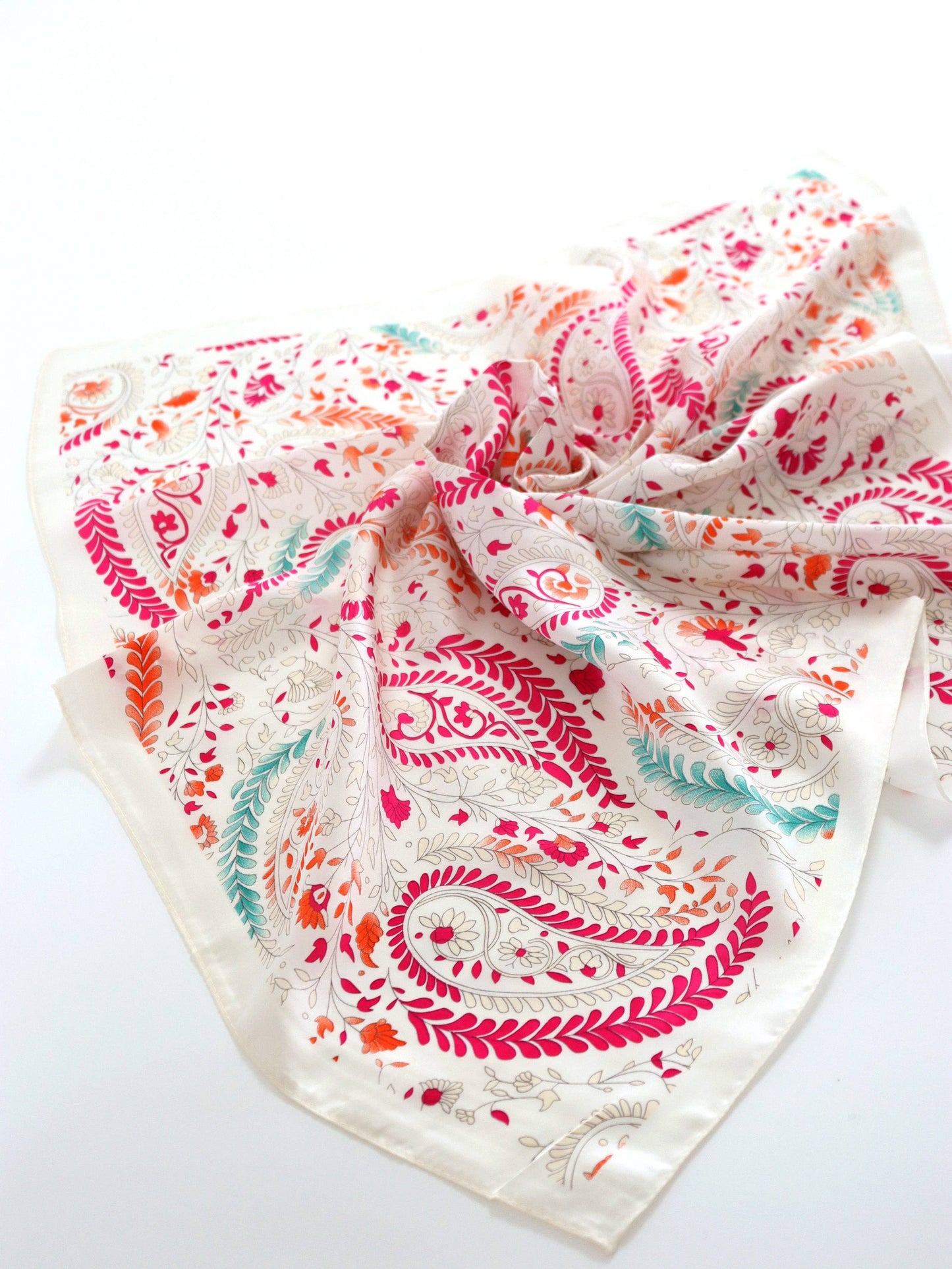 Camile Patterned Bandana Scarf