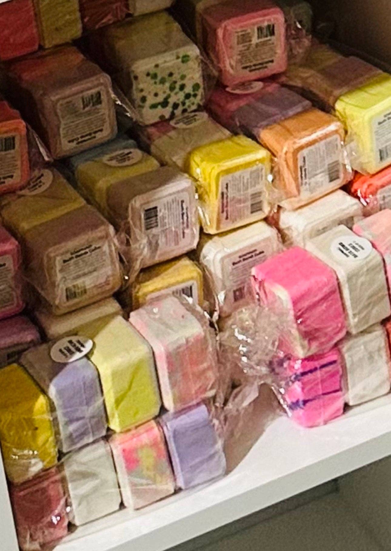 Mini Cube Bath Bomb 4pk