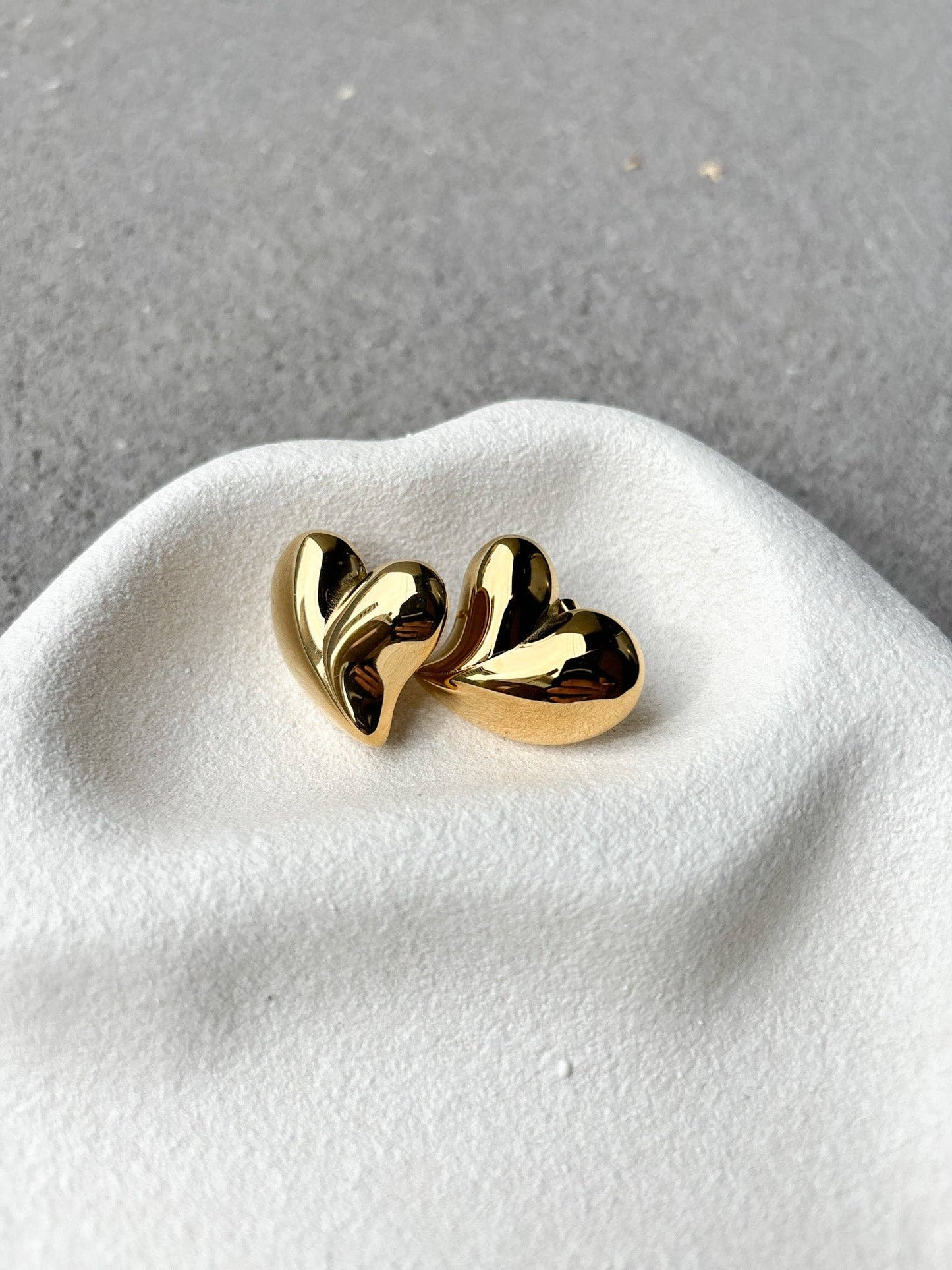 Heart Statement Earrings