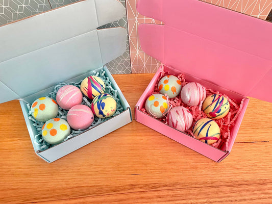 Mini Goat Milk Bath Bomb Gift Box
