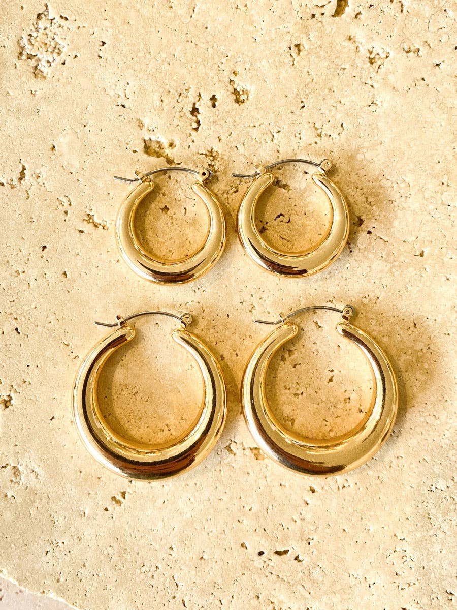 Margot Classic Hoop Earring Set
