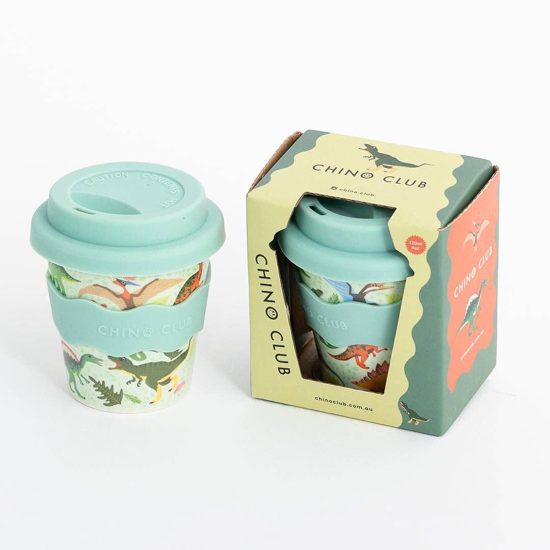 Babychino Keep Cup - Green Dino
