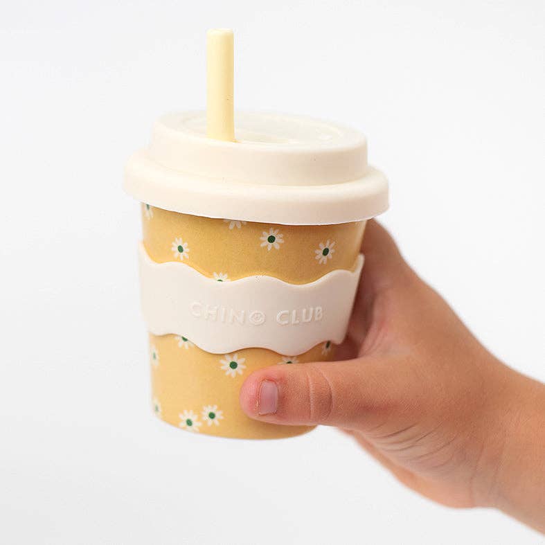 Babychino Keep Cup - Yellow Daisy