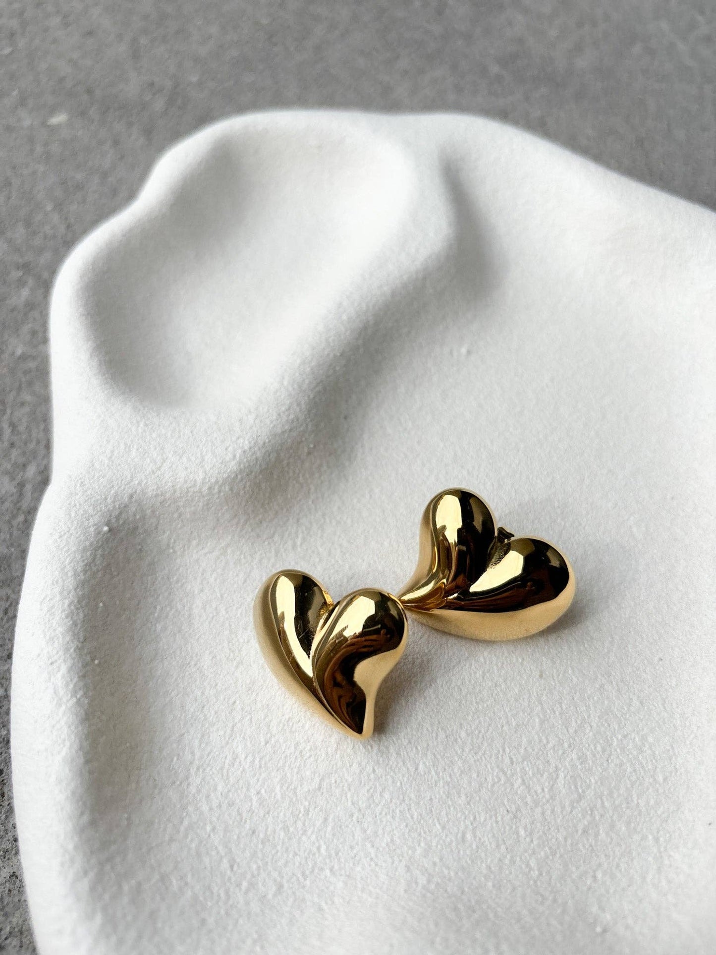 Heart Statement Earrings