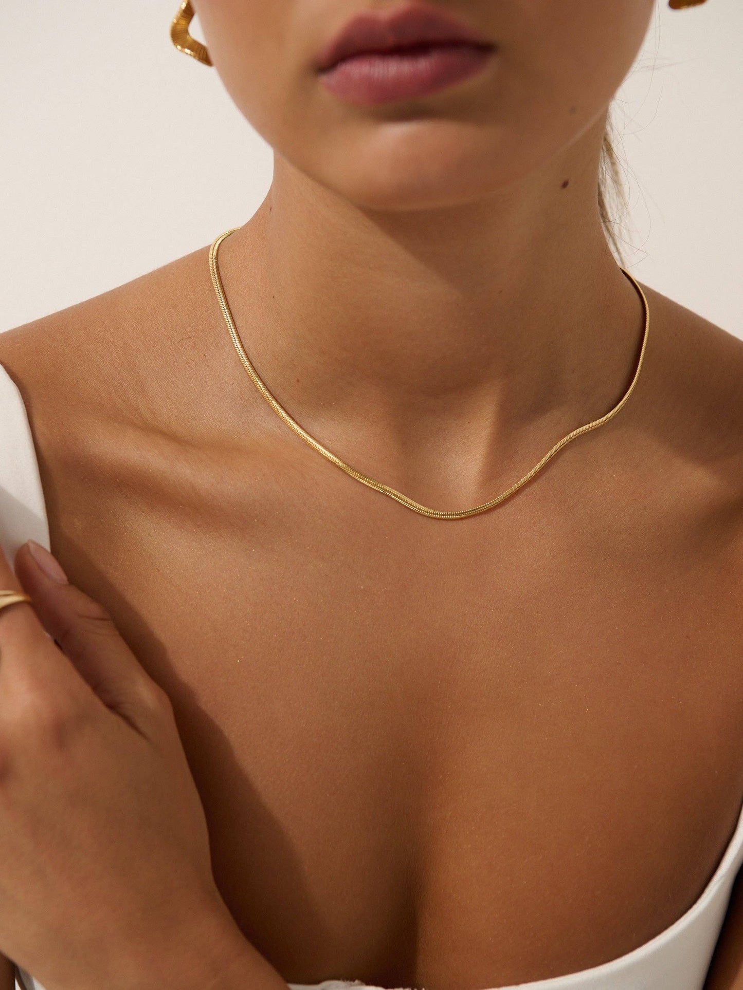 18K Gold Plated Chain Necklace