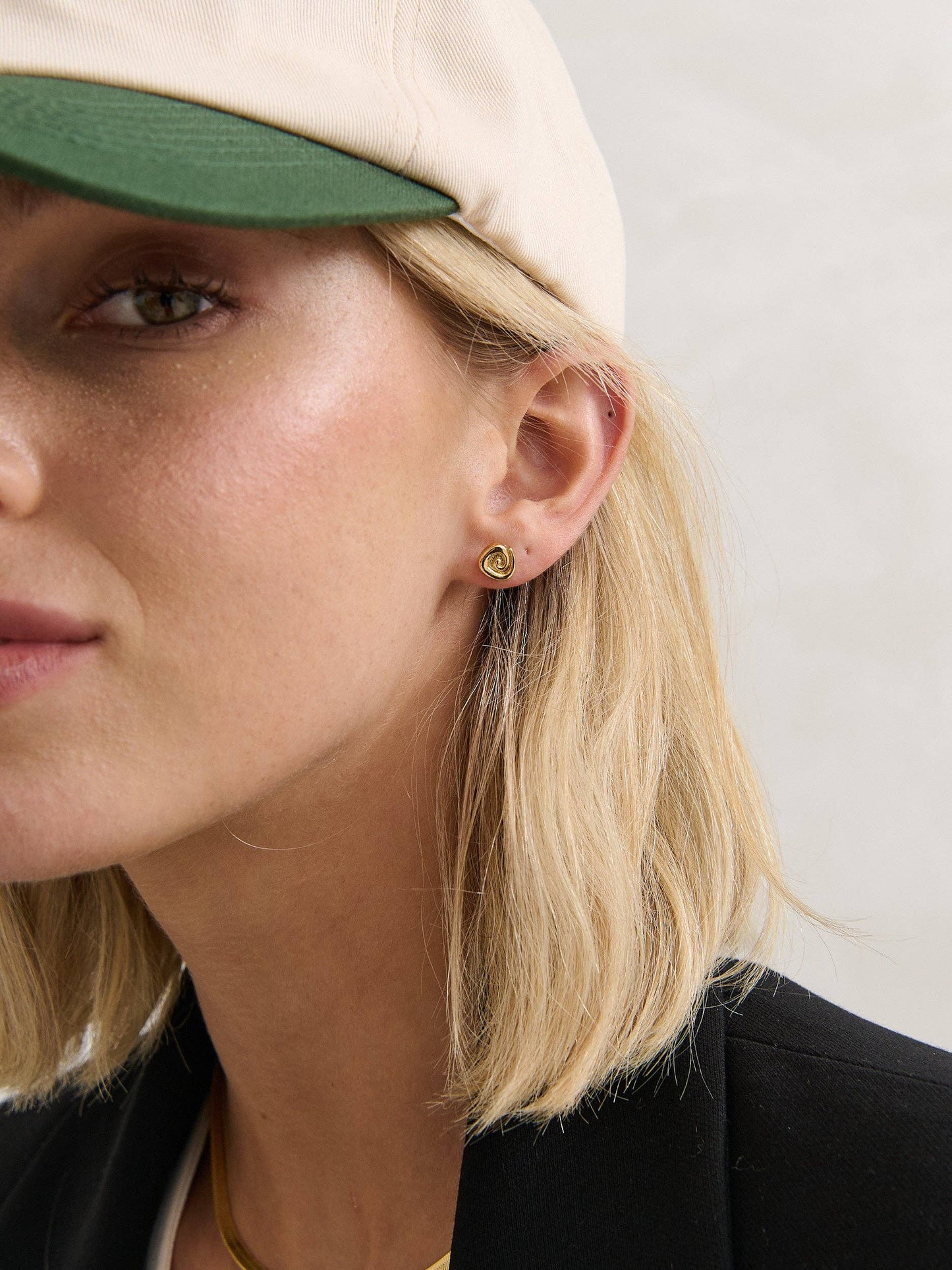 Nicki Colour Block Cotton Cap