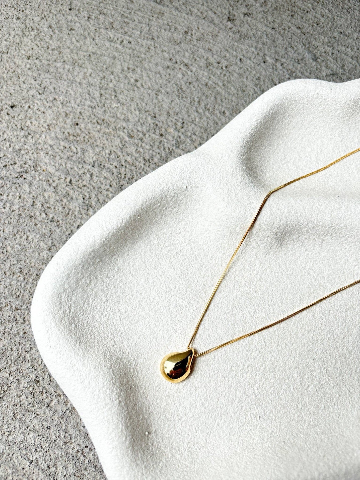 Droplet 18K Gold Plated Necklace