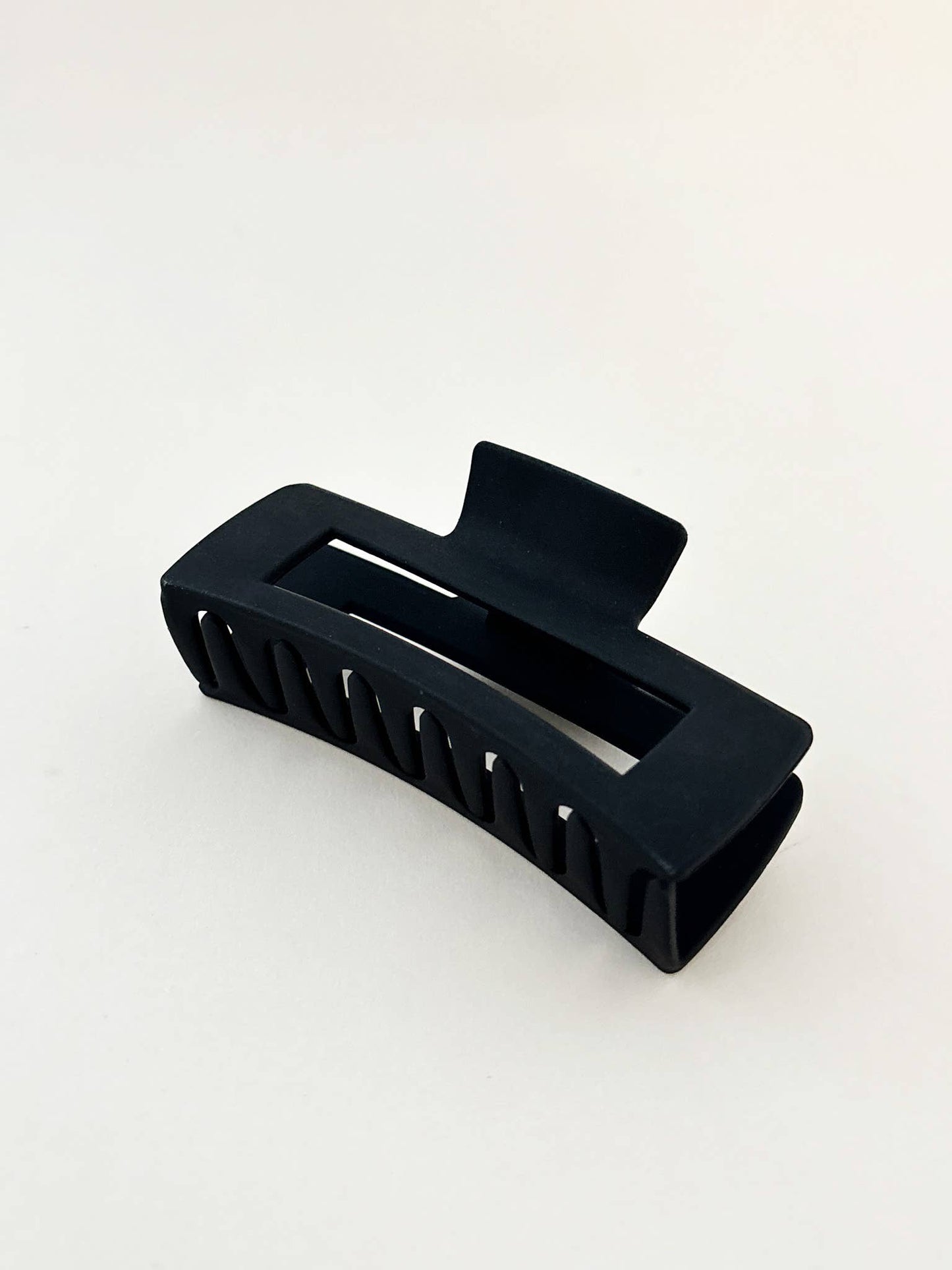 Large Rectangular Matte Hair Clip