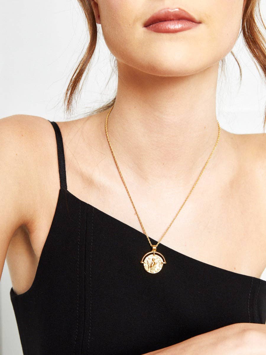 Pandora 18K Gold Plated Charm Necklace