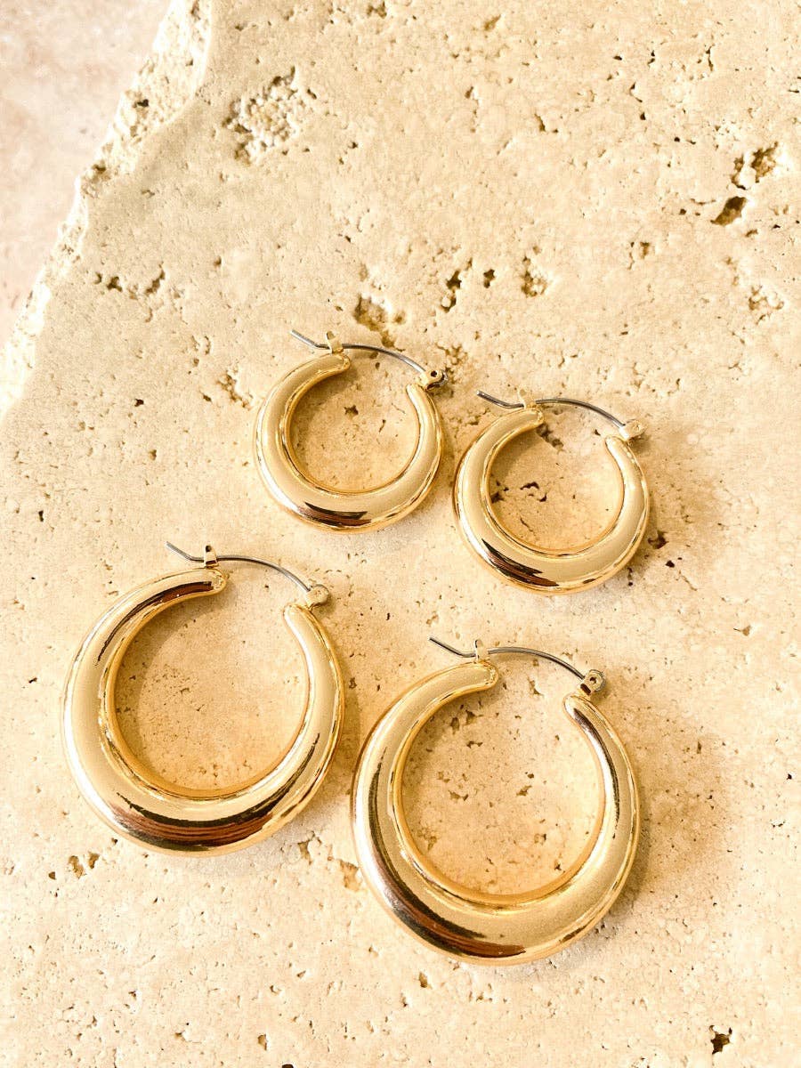 Margot Classic Hoop Earring Set