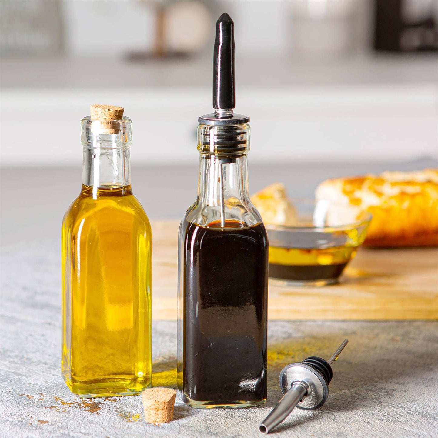 Olive Oil Pourer Bottle (with cork) - 170ml
