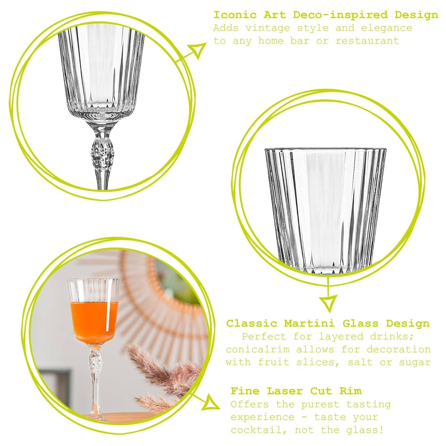 80ml America '20s Liqueur Glass - By Bormioli Rocco