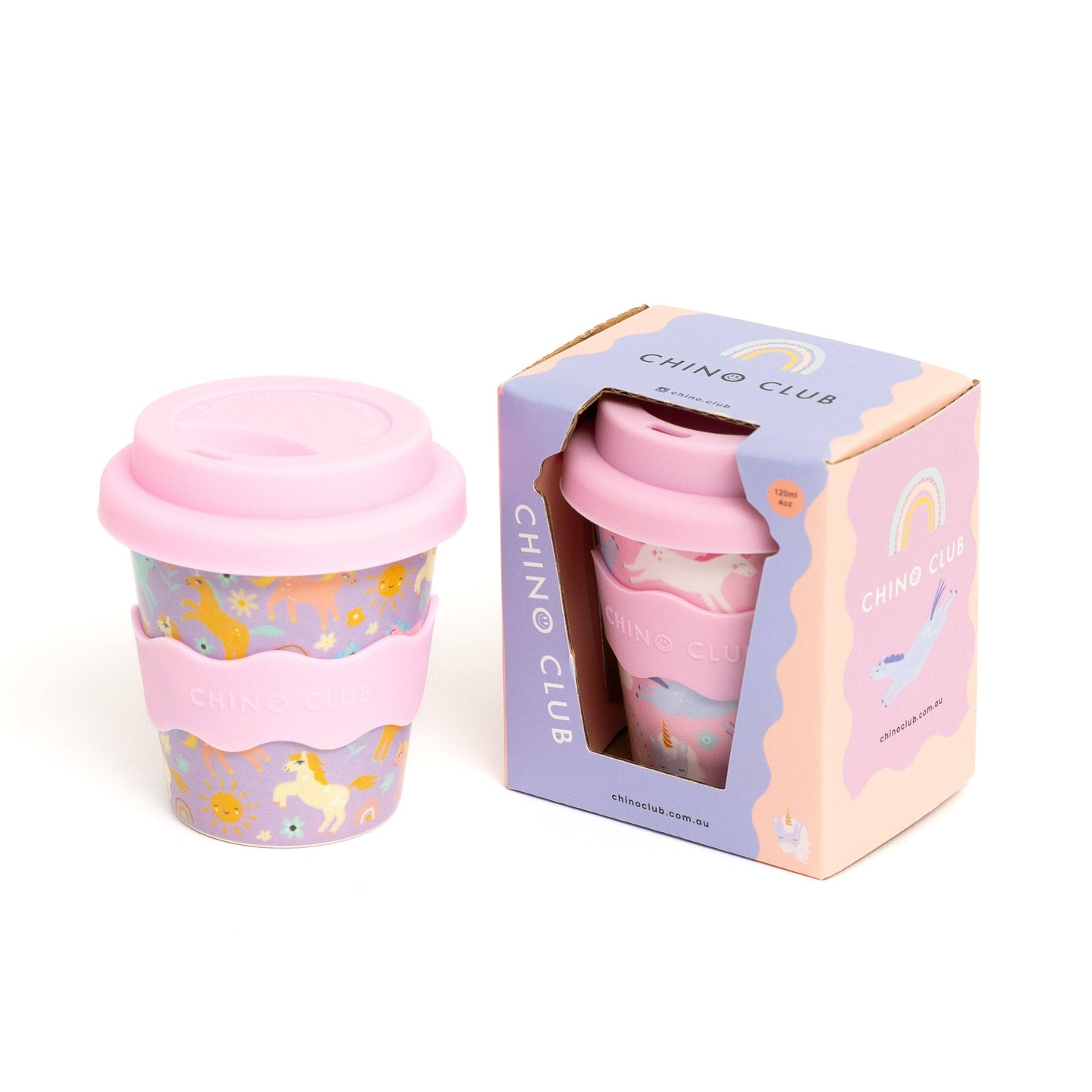 Babychino Keep Cup - Purple Unicorn