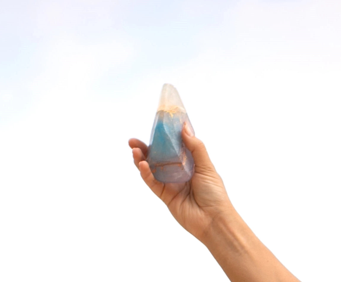 Opal Crystal Soap - with Hidden Gemstone!
