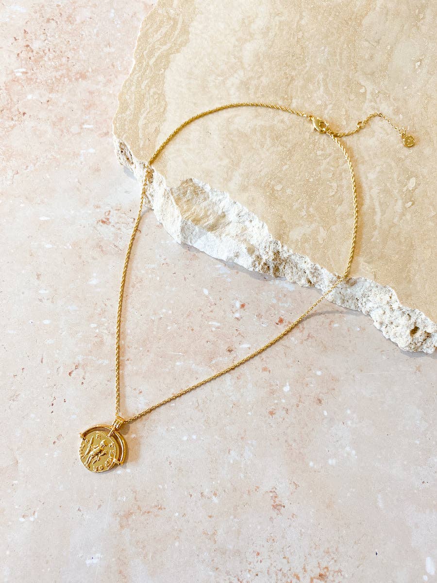 Pandora 18K Gold Plated Charm Necklace