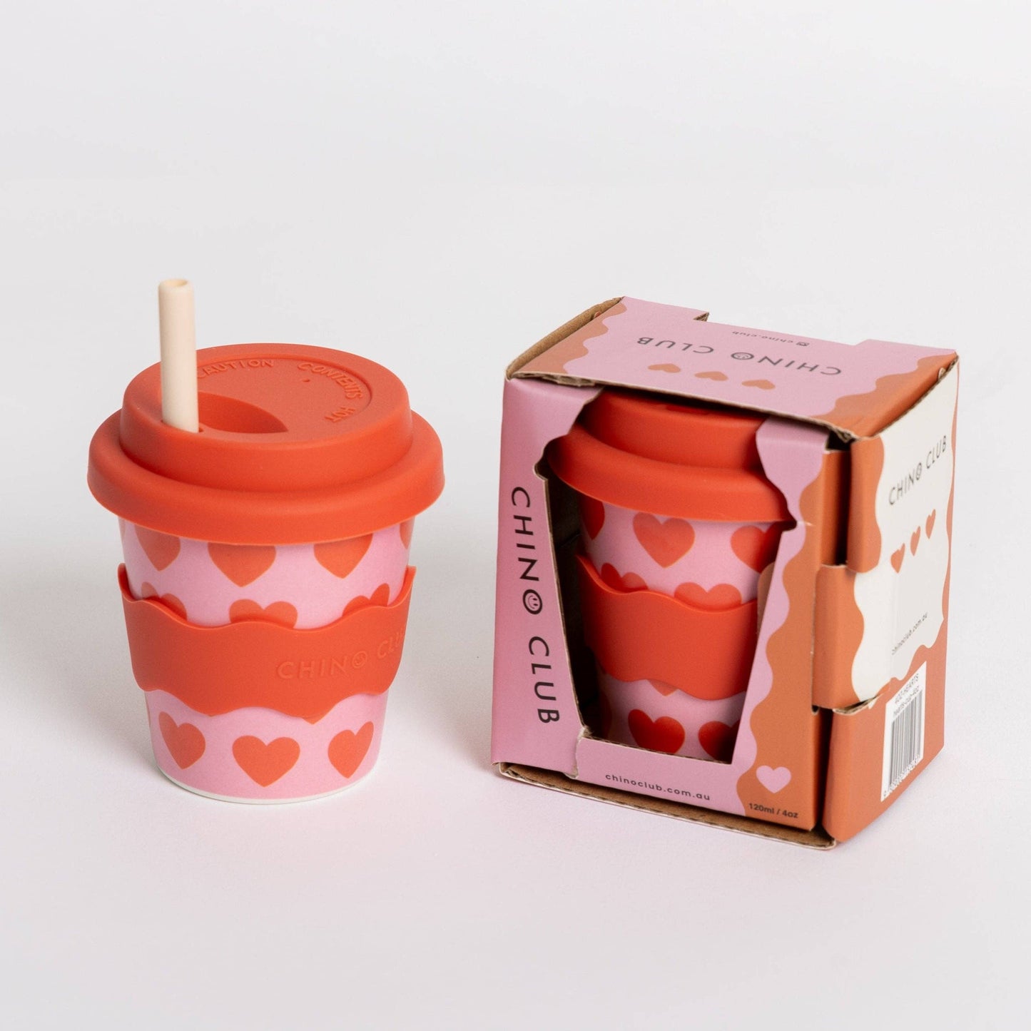 Babychino Keep Cup - Hearts