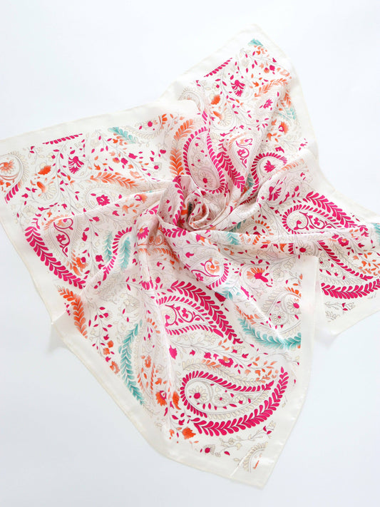 Camile Patterned Bandana Scarf
