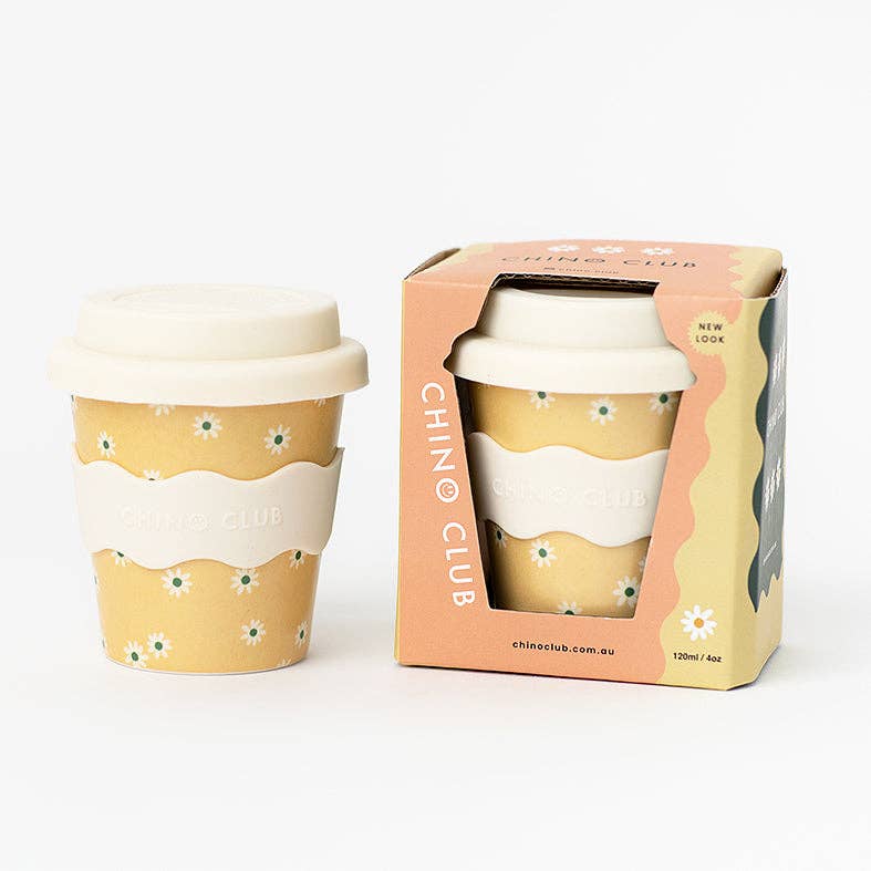 Babychino Keep Cup - Yellow Daisy