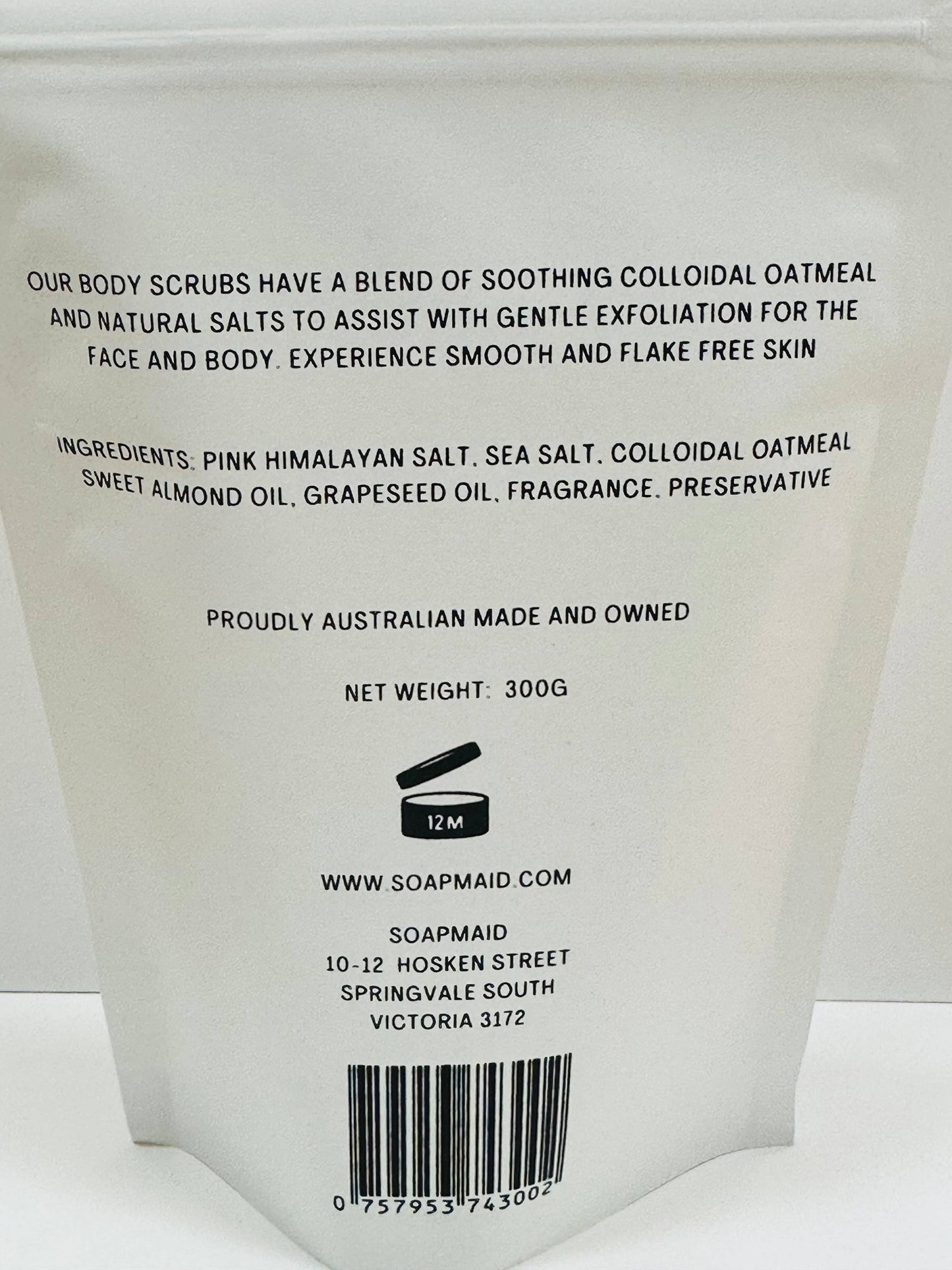 HIMALAYAN OATS BODY SCRUB