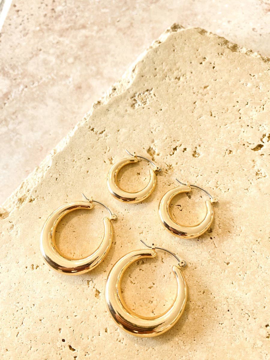 Margot Classic Hoop Earring Set