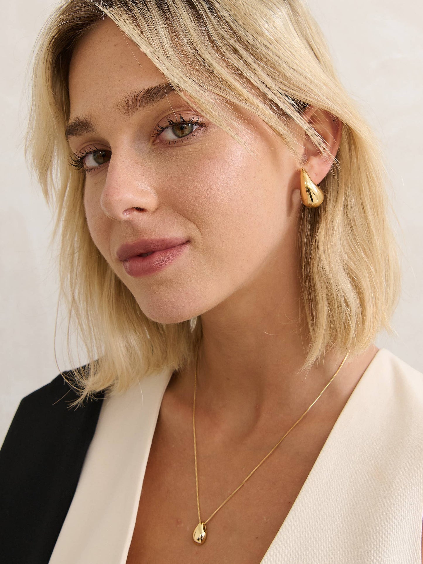 Droplet 18K Gold Plated Necklace