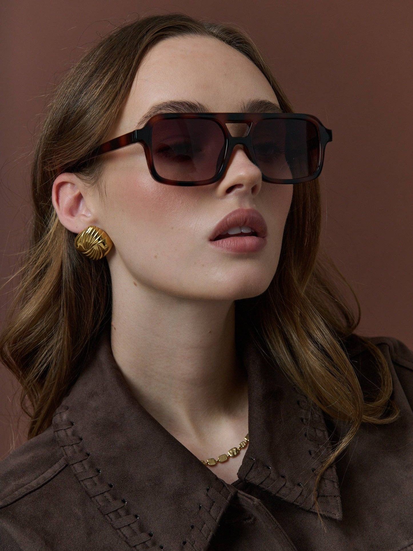Harrow Square Aviator Sunglasses
